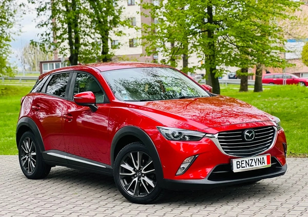 Mazda CX-3 cena 59900 przebieg: 109338, rok produkcji 2015 z Wejherowo małe 704